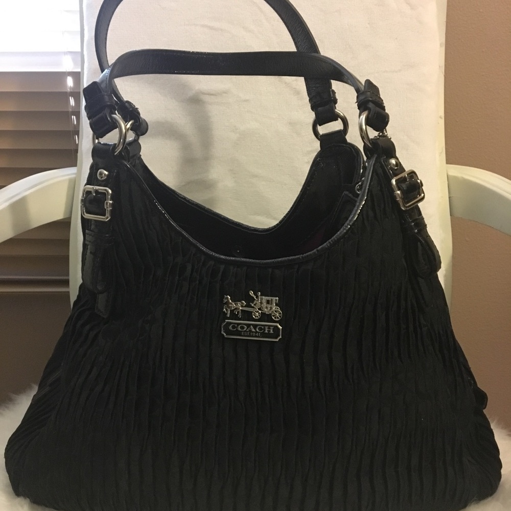 Coach black purse